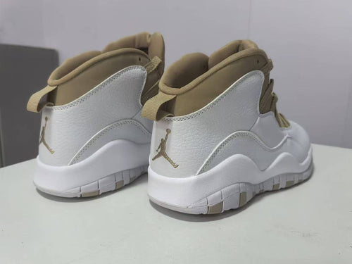 Air Jordan 10 Retro – White/Brown