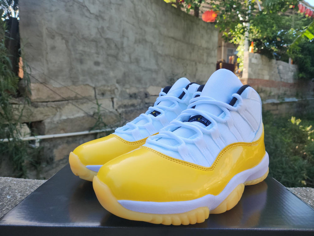 Air Jordan 11 Retro – White/Yellow