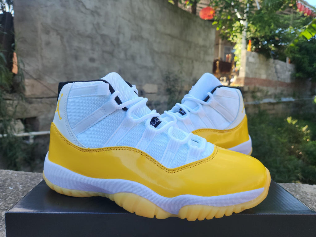Air Jordan 11 Retro – White/Yellow
