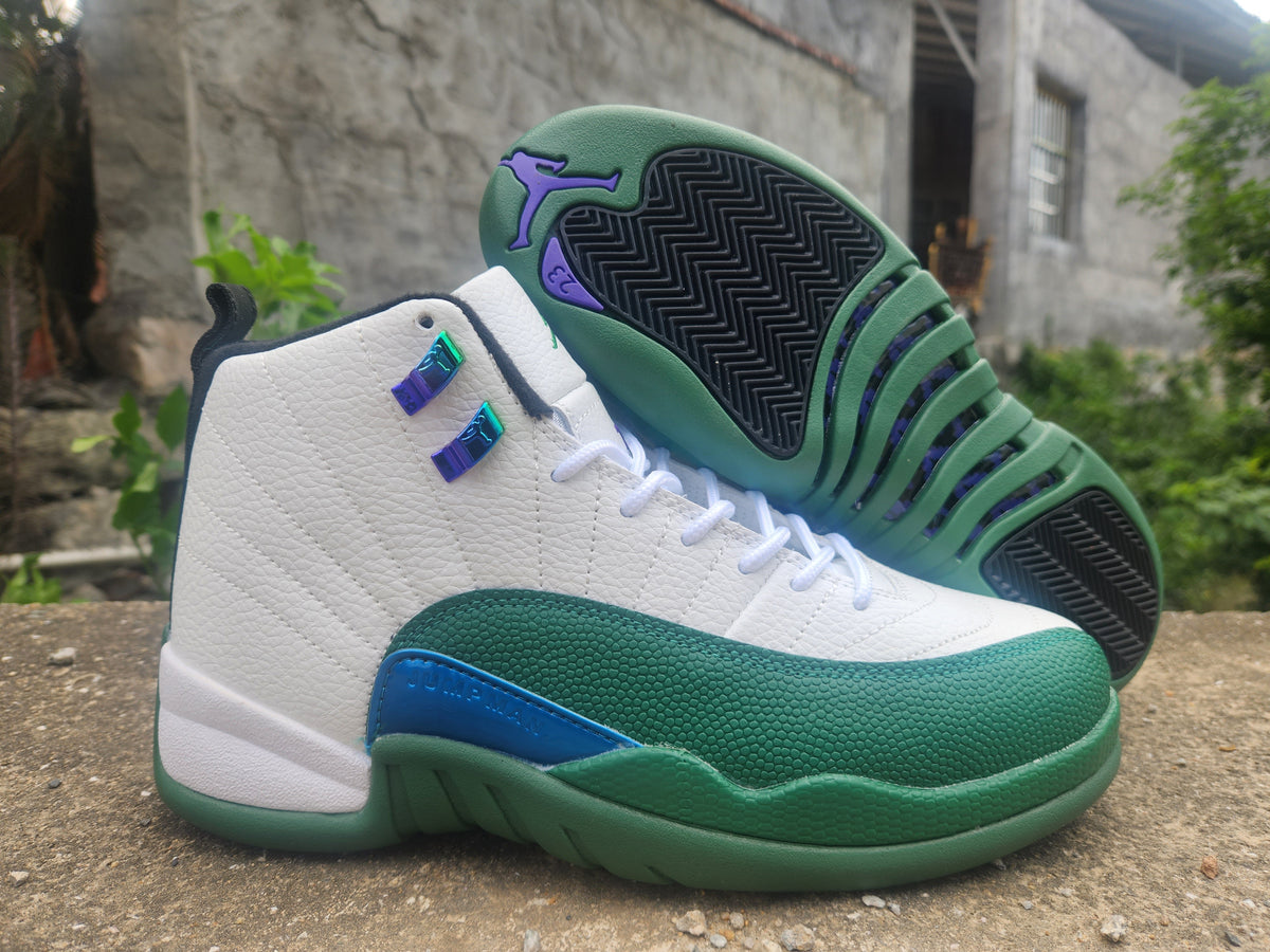 Air Jordan 12 Retro 'White Green' Men's