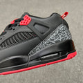 Air Jordan Spizike Low Black Red Sneakers