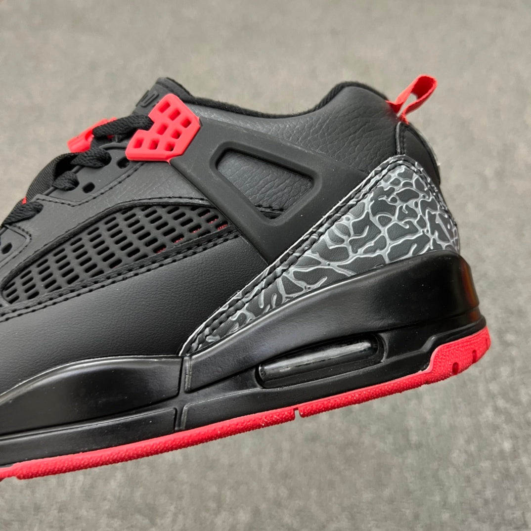 Air Jordan Spizike Low Black Red Sneakers