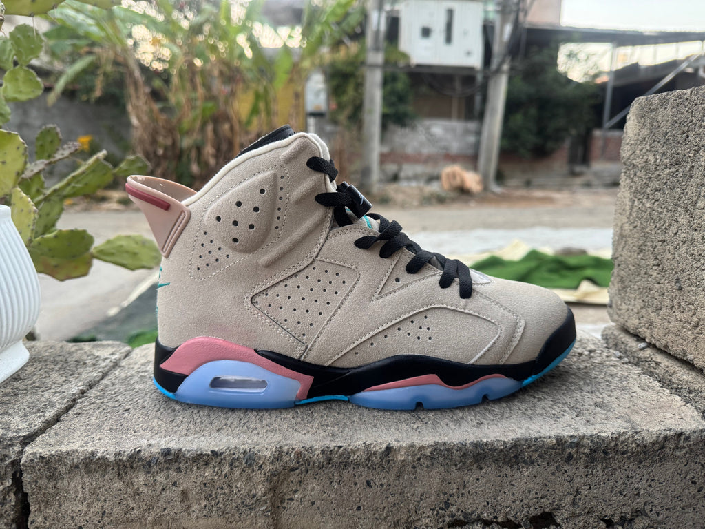 Air Jordan 6 Retro 'Sail/Green' Sail/Green/White