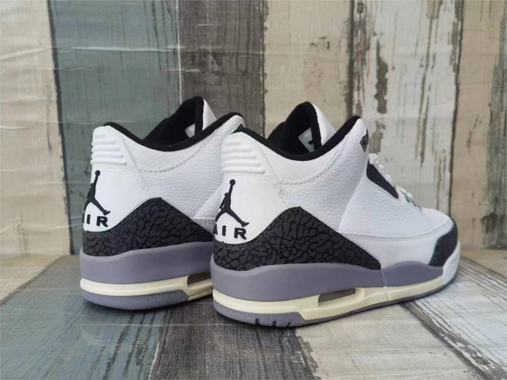 Jordan 3 White Cement Grey Men's Sneakers