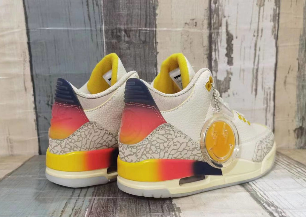 Air Jordan 3 Retro 'Sail Multi-Color' Men's Shoes