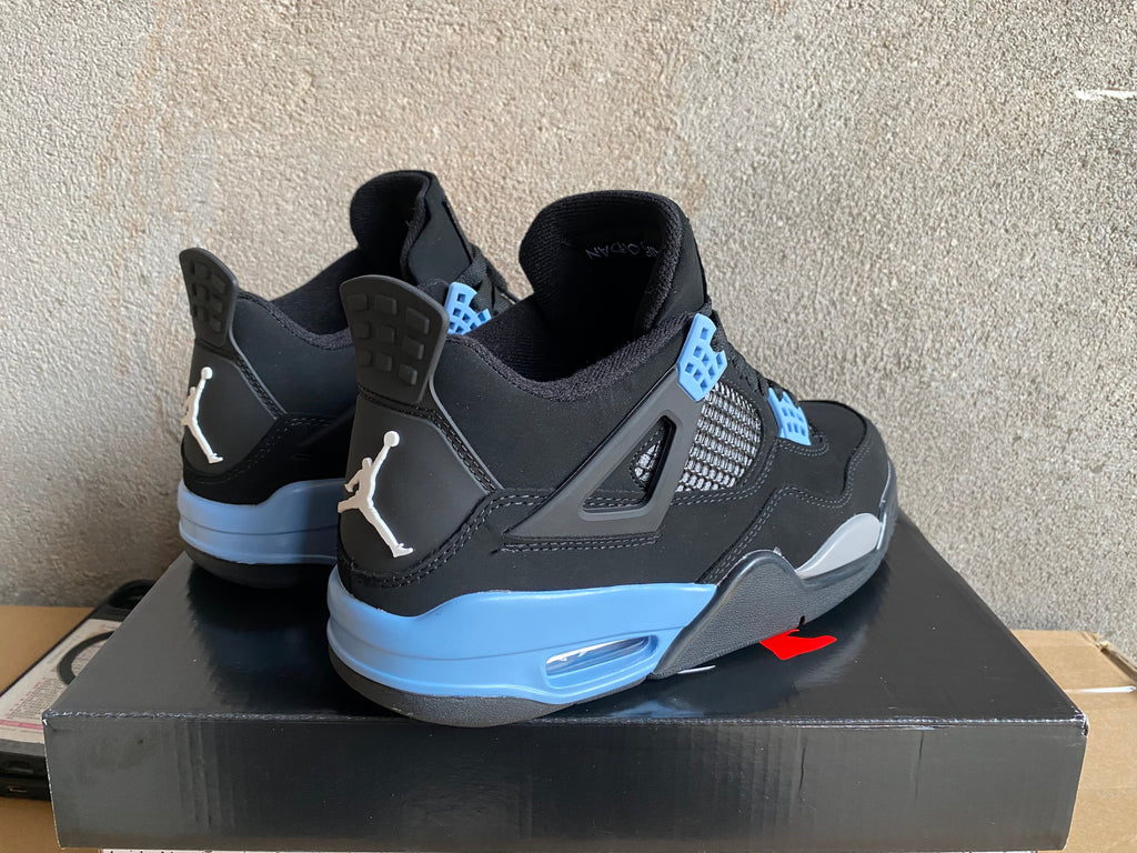 Air Jordan 4 – Black, Grey & Blue
