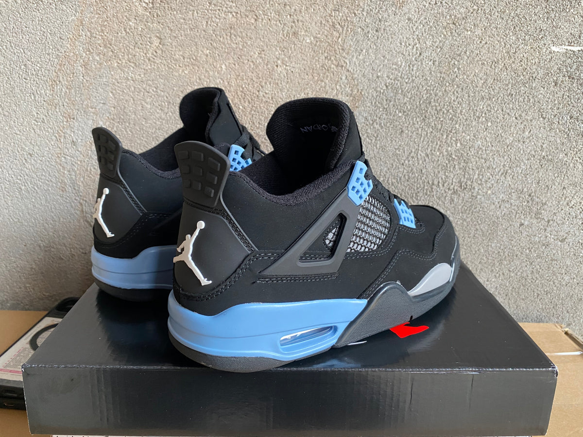 Air Jordan 4 – Black, Grey & Blue