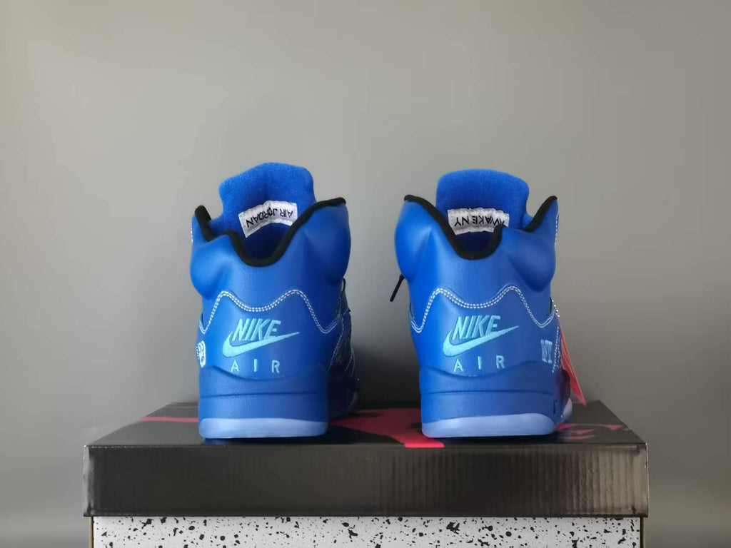 Air Jordan 5 Retro 'NY' Arctic Blue